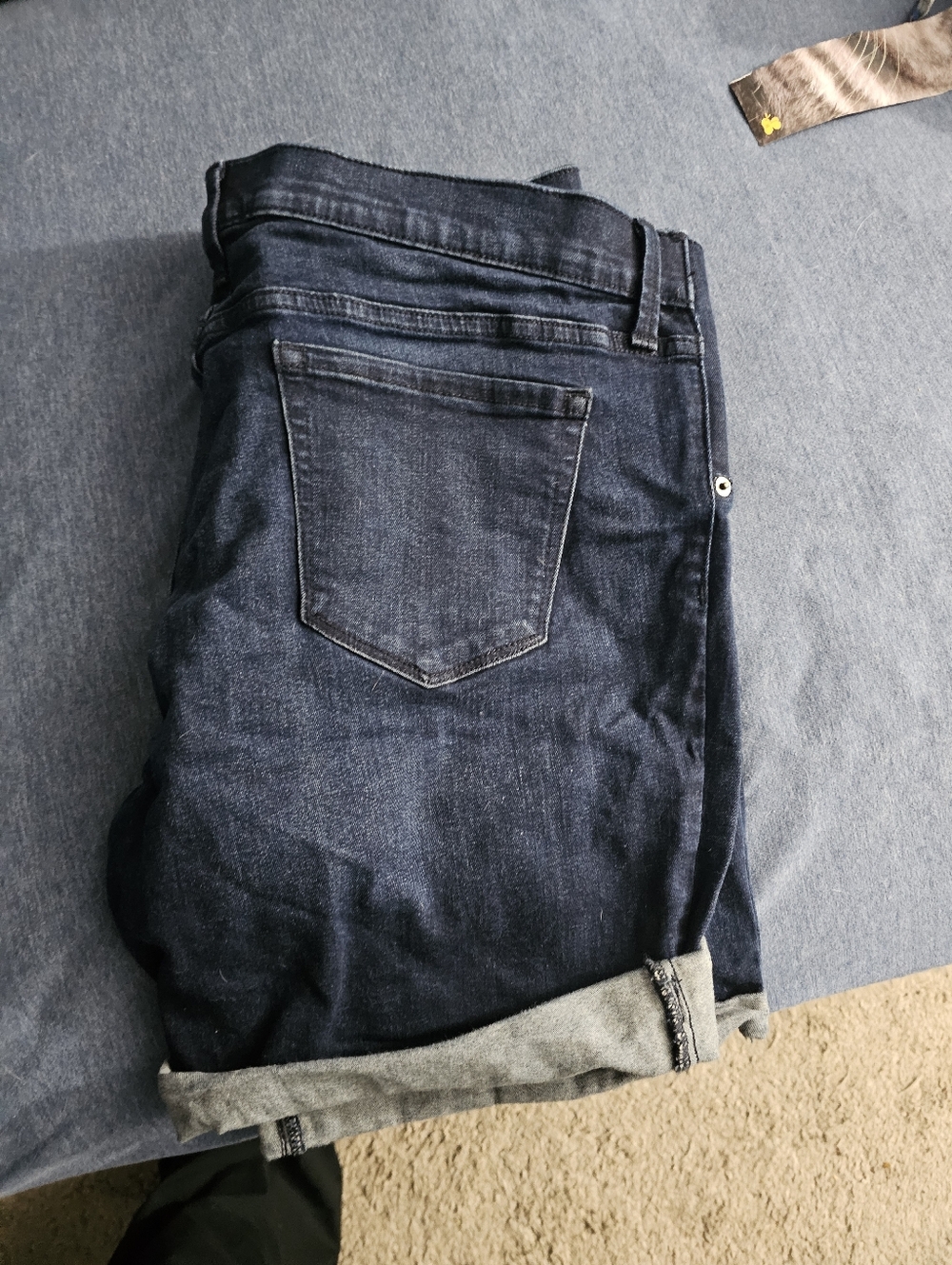 Isabel Maternity by Ingrid & Isabel Dark Blue Slim Straight Jeans